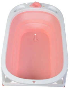 Cangaroo Carribean Pink Opvouwbaar Badje 5 Cangaroo Carribean Pink Opvouwbaar Badje -Bekende Babyartikelen Winkel cangaroo carribean pink opvouwbare badkuip 3