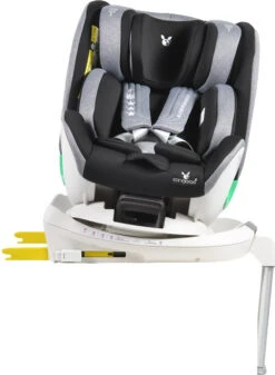 Cangaroo Commodore Dark Grey I-Size Autostoel 0-18 Kg 0281 -Bekende Babyartikelen Winkel cangaroo commodore autostoel 6 1 2