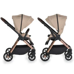 Cangaroo Empire Beige 3-in-1 Kinderwagen Incl. Autostoel -Bekende Babyartikelen Winkel cangaroo empire beige 3 in 1 kinderwagen incl. autostoel 11