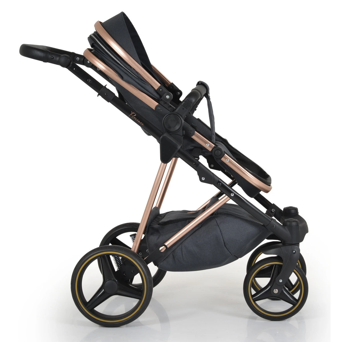 Cangaroo Florence Black 3-in-1 Kinderwagen incl. Autostoel 109997 Cangaroo Florence Black 3-in-1 Kinderwagen Incl. Autostoel 109997 -Bekende Babyartikelen Winkel cangaroo florence black 3 in 1 kinderwagen incl. autostoel 109997 10