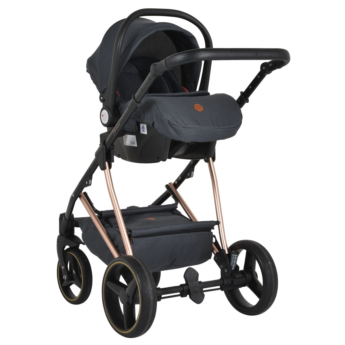Cangaroo Florence Black 3-in-1 Kinderwagen incl. Autostoel 109997 Cangaroo Florence Black 3-in-1 Kinderwagen Incl. Autostoel 109997 -Bekende Babyartikelen Winkel cangaroo florence black 3 in 1 kinderwagen incl. autostoel 109997 18