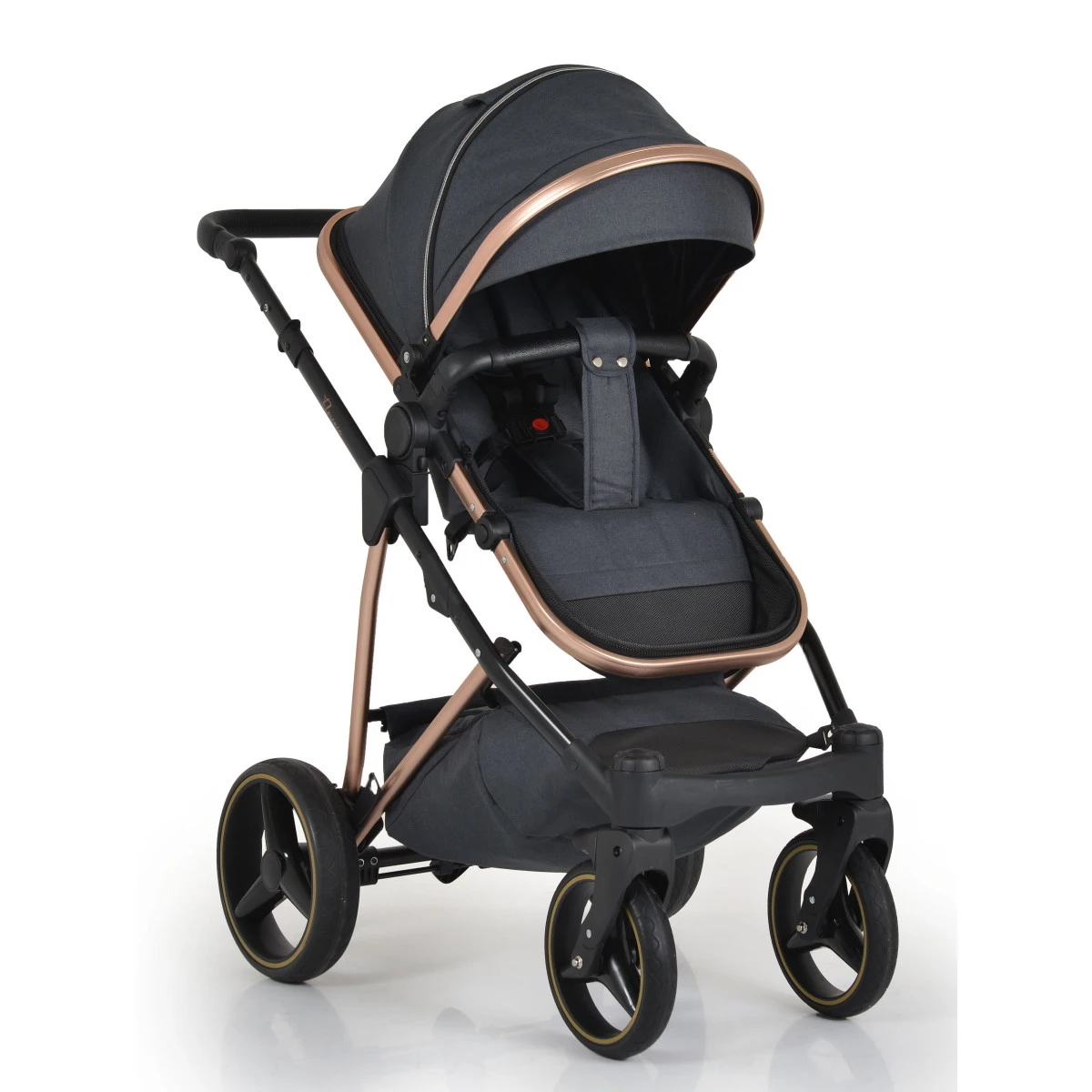 Cangaroo Florence Black 3-in-1 Kinderwagen incl. Autostoel 109997 Cangaroo Florence Black 3-in-1 Kinderwagen Incl. Autostoel 109997 -Bekende Babyartikelen Winkel cangaroo florence black 3 in 1 kinderwagen incl. autostoel 109997 7