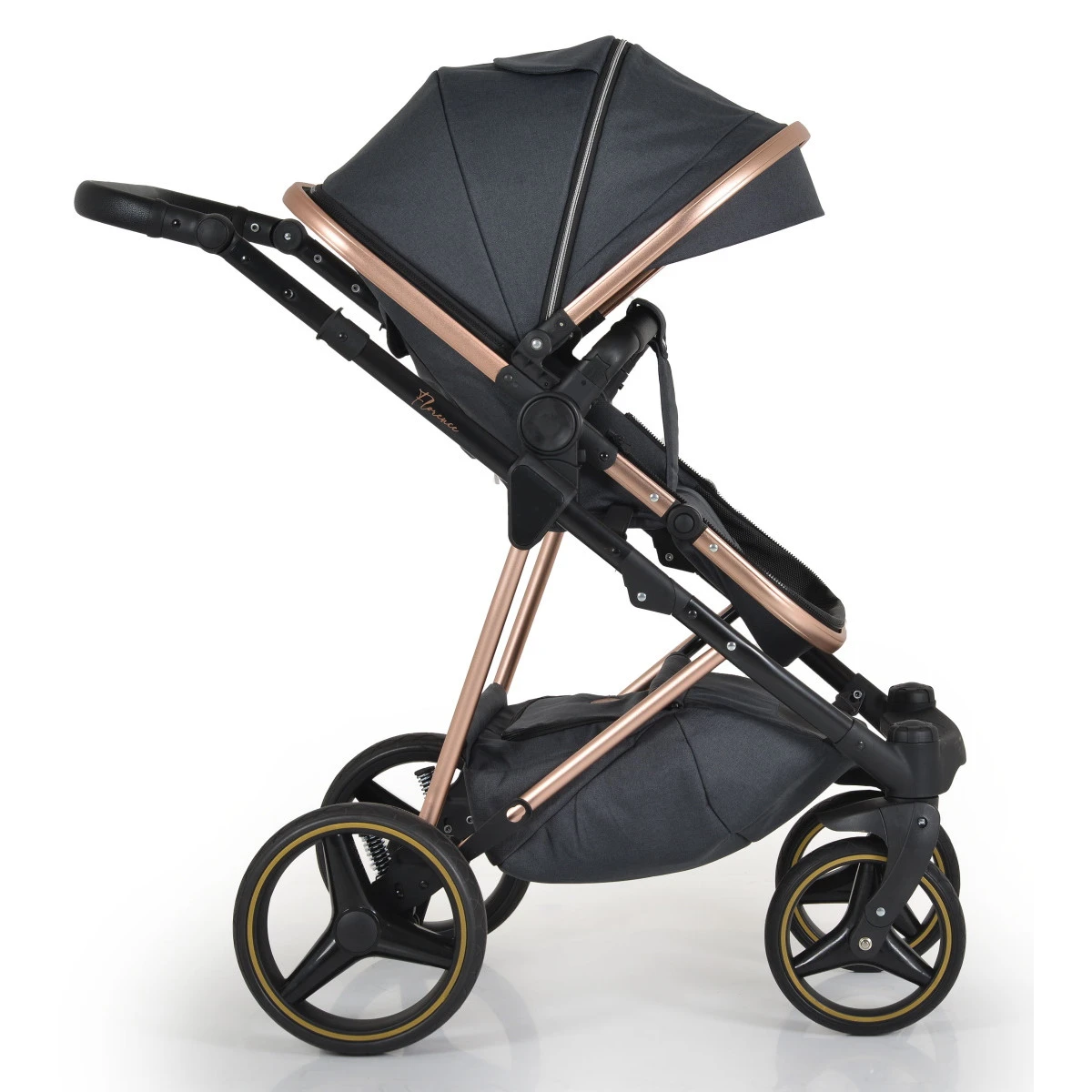 Cangaroo Florence Black 3-in-1 Kinderwagen incl. Autostoel 109997 Cangaroo Florence Black 3-in-1 Kinderwagen Incl. Autostoel 109997 -Bekende Babyartikelen Winkel cangaroo florence black 3 in 1 kinderwagen incl. autostoel 109997 8