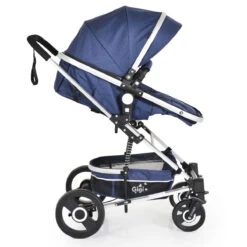 Cangaroo Gigi Denim 3-in-1 Combi Kinderwagen Incl. Autostoel -Bekende Babyartikelen Winkel cangaroo gigi denim 3 in 1 combi kinderwagen 11