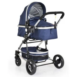 Cangaroo Gigi Denim 3-in-1 Combi Kinderwagen Incl. Autostoel -Bekende Babyartikelen Winkel cangaroo gigi denim 3 in 1 combi kinderwagen 5