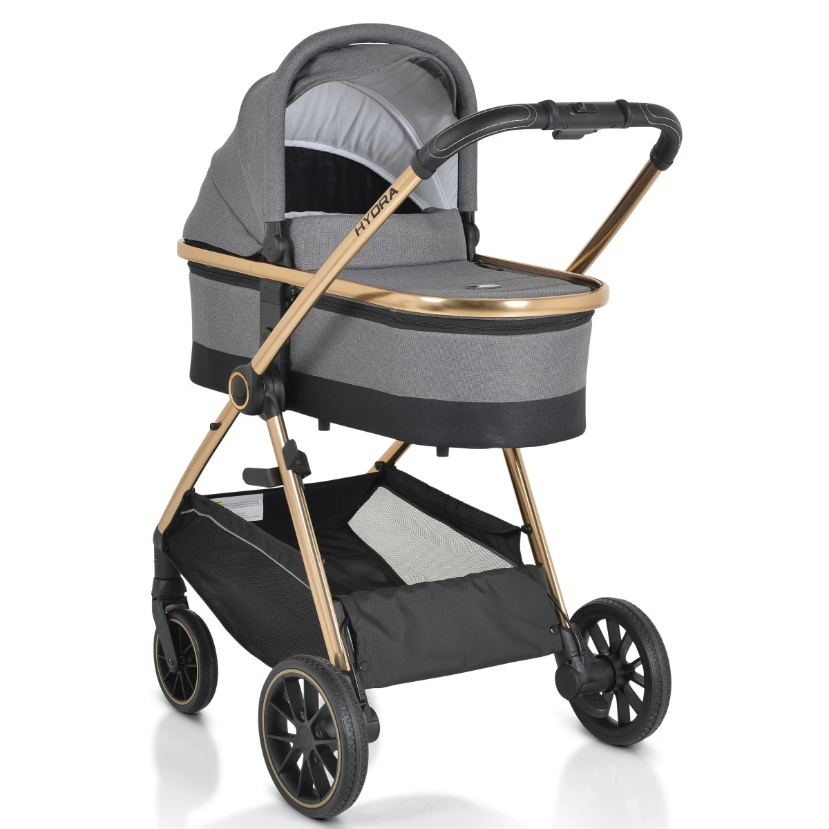 Cangaroo Hydra Grey 2-in-1 Kinderwagen Incl. Adapter Cangaroo Hydra Grey 2-in-1 Kinderwagen Incl. Adapter -Bekende Babyartikelen Winkel cangaroo hydra grey 2 in 1 kinderwagen incl. adapter 2