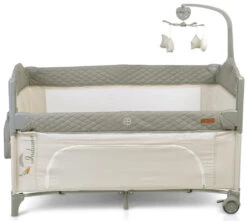 Cangaroo Indiana Grey Campingbed 3 Cangaroo Indiana Grey Campingbed -Bekende Babyartikelen Winkel cangaroo indiana grey campingbed 3