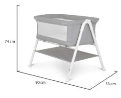 Cangaroo Kalinihta Grey Wieg -Bekende Babyartikelen Winkel cangaroo kalinihta grey wieg 7