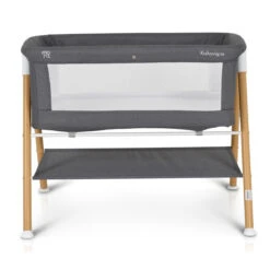 Cangaroo Kalinihta Wooden Graphite Wieg -Bekende Babyartikelen Winkel cangaroo kalinihta wooden graphite wieg 2