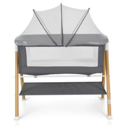 Cangaroo Kalinihta Wooden Graphite Wieg -Bekende Babyartikelen Winkel cangaroo kalinihta wooden graphite wieg 4