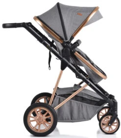 Cangaroo Midas Grey 3-in-1 Combi Kinderwagen Incl. Autostoel -Bekende Babyartikelen Winkel cangaroo midas grey 3 in 1 combi kinderwagen incl. autostoel 6
