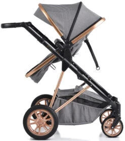 Cangaroo Midas Grey 3-in-1 Combi Kinderwagen Incl. Autostoel -Bekende Babyartikelen Winkel cangaroo midas grey 3 in 1 combi kinderwagen incl. autostoel 8