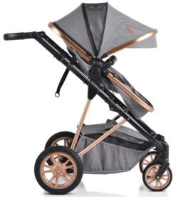 Cangaroo Midas Grey 3-in-1 Combi Kinderwagen Incl. Autostoel -Bekende Babyartikelen Winkel cangaroo midas grey 3 in 1 combi kinderwagen incl. autostoel 9