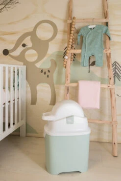 DiaperChamp ONE Light Green Luieremmer 2109 -Bekende Babyartikelen Winkel diaperchamp one light green luieremmer 2109 2
