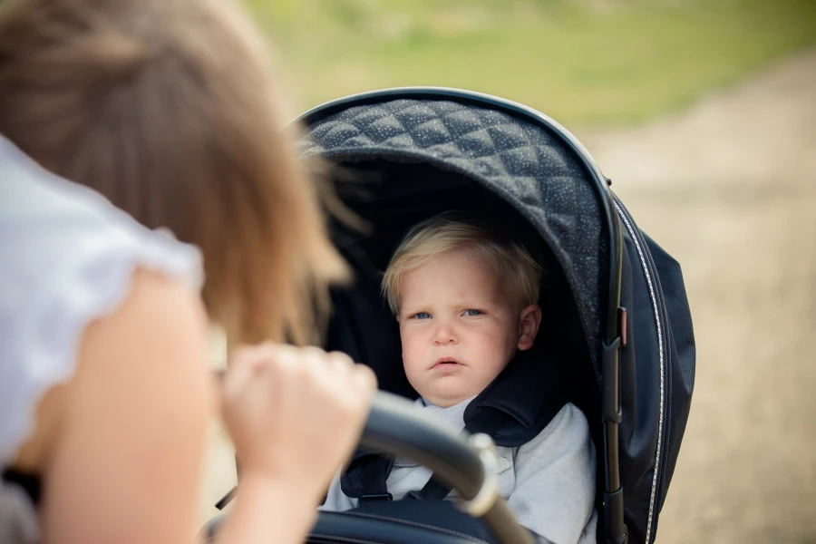 Ding Fenix Black/Black Kinderwagen DI-191701 Ding Fenix Black/Black Kinderwagen DI-191701 -Bekende Babyartikelen Winkel