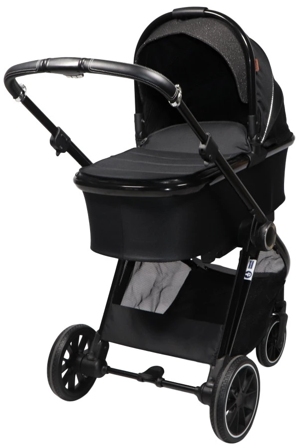 Ding Fenix Black/Black Kinderwagen DI-191701 Ding Fenix Black/Black Kinderwagen DI-191701 -Bekende Babyartikelen Winkel