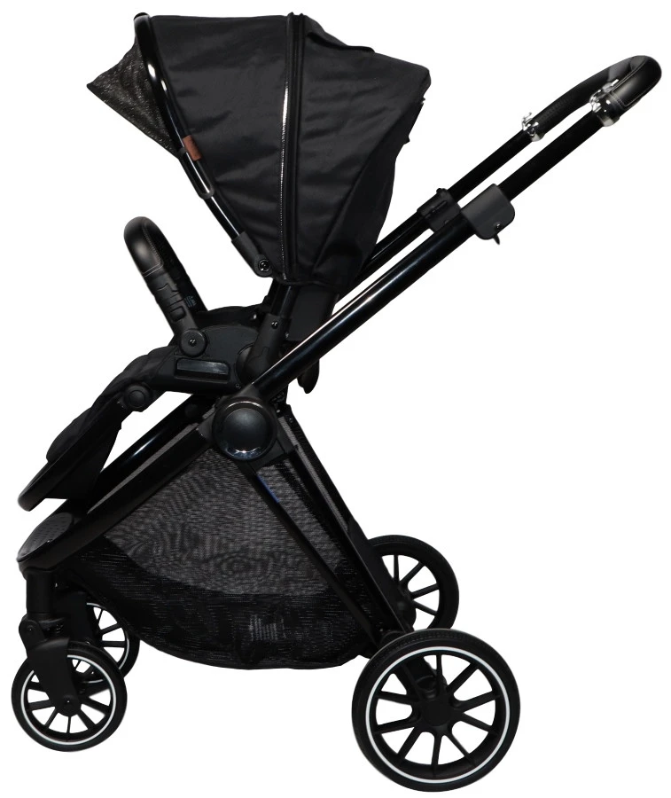 Ding Fenix Black/Black Kinderwagen DI-191701 Ding Fenix Black/Black Kinderwagen DI-191701 -Bekende Babyartikelen Winkel