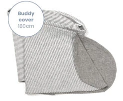 Doomoo Buddy Classic Light Grey Voedingskussenhoes BC B01 -Bekende Babyartikelen Winkel doomoo buddy classic light grey voedingskussenhoes bc b01.2