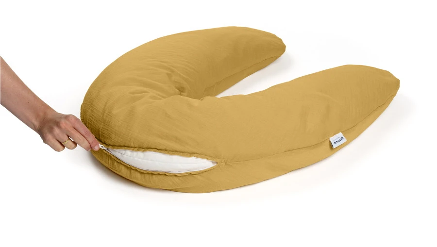 Doomoo Comfy Big Tetra Ocre Voedingskussenhoes 35002026 Doomoo Comfy Big Tetra Ocre Voedingskussenhoes 35002026 -Bekende Babyartikelen Winkel doomoo packshot cb 35002021 tetra ocre zipper dsc07343