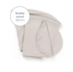Doomoo Buddy Tetra Jersey Sand Voedingskussenhoes BC B83 -Bekende Babyartikelen Winkel doomoo webshops bcb83 buddy cover tetra jersey sand