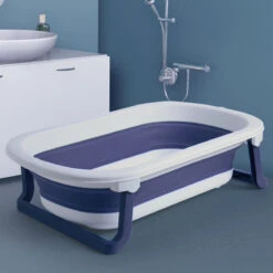 Eco Toys Blauw Opvouwbaar Badje CHW1004AB -Bekende Babyartikelen Winkel eco toys blauw opvouwbaar badje chw1004ab donkerblauw2