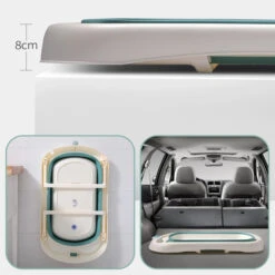 Eco Toys Blauw Opvouwbaar Badje CHW1004AB -Bekende Babyartikelen Winkel eco toys mint opvouwbaar badje chw1004am 3