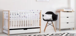 Commode Lieke Wit/Naturel -Bekende Babyartikelen Winkel hoofdfoto lieke 1