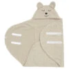 Jollein Bear Boucle Olive Green Wikkeldeken 032-566-67061 -Bekende Babyartikelen Winkel jollein bear boucle olive green wikkeldeken 032 566 67061 6