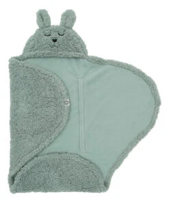 Jollein Bunny Ash Green Wikkeldeken 032-566-66018