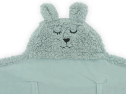 Jollein Bunny Ash Green Wikkeldeken 032-566-66018 -Bekende Babyartikelen Winkel jollein bunny ash green wikkeldeken 032 566 66018 3