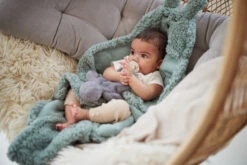 Jollein Bunny Ash Green Wikkeldeken 032-566-66018 -Bekende Babyartikelen Winkel jollein bunny ash green wikkeldeken 032 566 66018 6