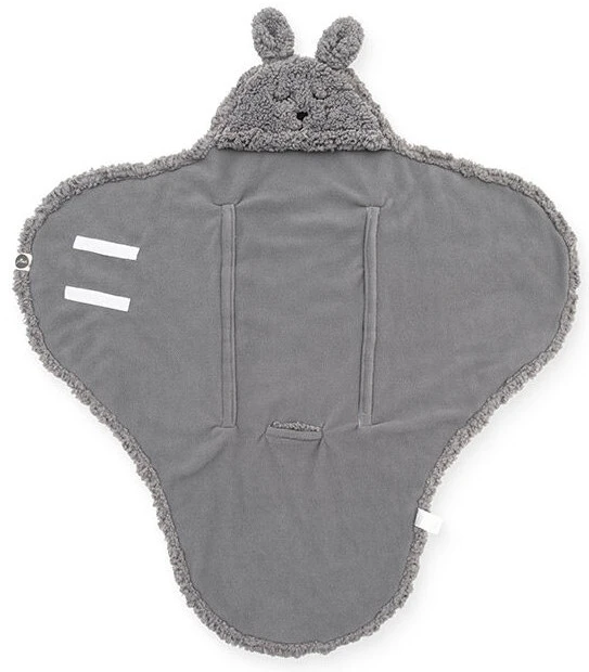 Jollein Bunny Storm Grey Wikkeldeken 032-566-65332 Jollein Bunny Storm Grey Wikkeldeken 032-566-65332 -Bekende Babyartikelen Winkel jollein bunny storm grey wikkeldeken 032 566 65332