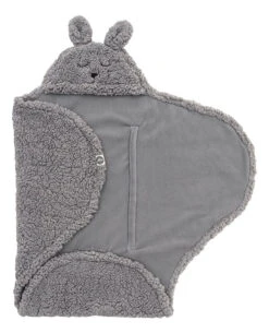 Jollein Bunny Storm Grey Wikkeldeken 032-566-65332