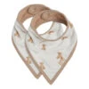 Jollein Teddy Bear 2-pack Bandana Slabber 029-867-66095 -Bekende Babyartikelen Winkel jollein teddy bear 2 pack bandana slabber 029 867 66095 1