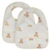 Jollein Teddy Bear 2-pack Waterproof Slabber 029-864-66095 -Bekende Babyartikelen Winkel jollein teddy bear 2 pack waterproof slabber 029 864 66095 .1