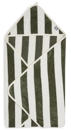 Jollein Terry Stripe Leaf Green 75 X 75 Cm Badcape 534-514-67001 -Bekende Babyartikelen Winkel jollein terry stripe leaf green 75 x 75 cm badcape 534 514 67001 3