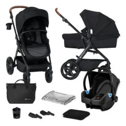 Kinderkraft A-Tour Black 3-in-1 Kinderwagen Incl. Autostoel KSATOU00BLK3000