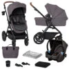 Kinderkraft A-Tour Dark Grey 3-in-1 Kinderwagen Incl. Autostoel KSATOU00DGR3000 -Bekende Babyartikelen Winkel kinderkraft a tour dark grey 3 in 1 kinderwagen incl. autostoel ksatou00dgr3000 1