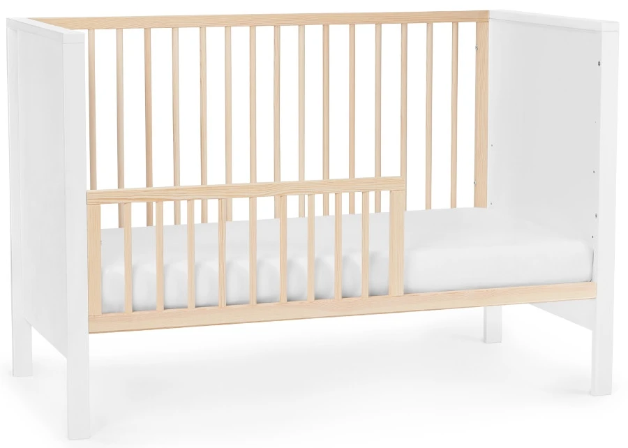 Kinderkraft Mia Wit Ledikant KKHMIAWHT0000 Kinderkraft Mia Wit Ledikant KKHMIAWHT0000 -Bekende Babyartikelen Winkel kinderkraft mia wit ledikant incl. matras kkhmiawht000m 1 2 1