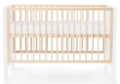 Kinderkraft Mia Wit Ledikant KKHMIAWHT0000 4 Kinderkraft Mia Wit Ledikant KKHMIAWHT0000 -Bekende Babyartikelen Winkel kinderkraft mia wit ledikant incl. matras kkhmiawht000m 1 3 1