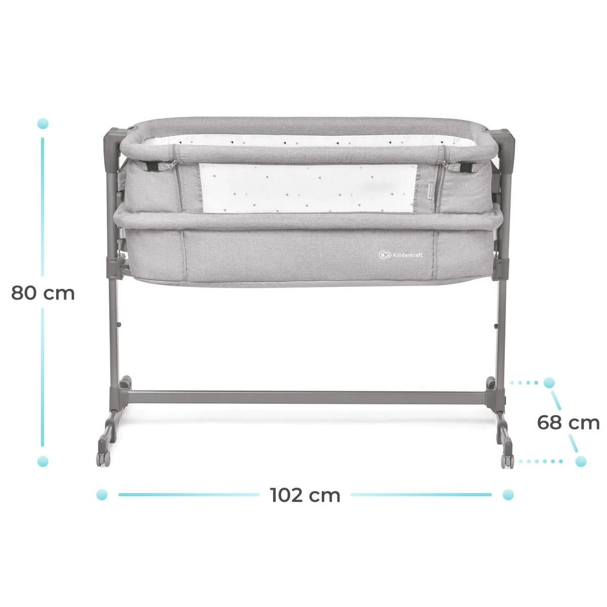 Kinderkraft Neste Up Beige Wieg Aan Bed KKLNESTBEG000N -Bekende Babyartikelen Winkel kinderkraft neste up grey light melange wieg aan bed kklnestgry000n 7 1