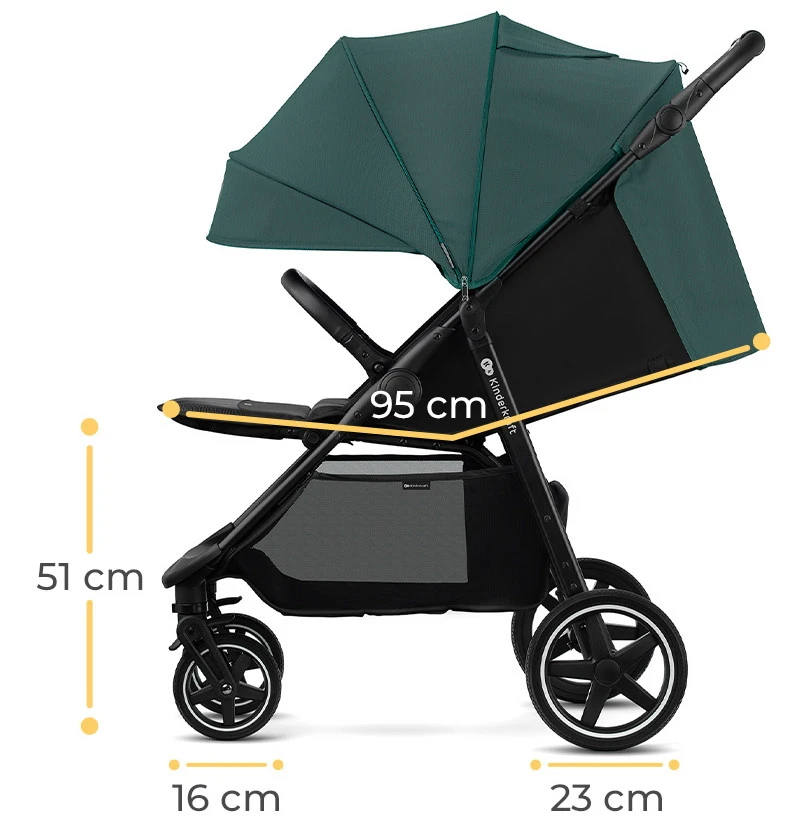 Kinderkraft Route Platinum Grey Wandelwagen KSROUT00GRY0000 Kinderkraft Route Platinum Grey Wandelwagen KSROUT00GRY0000 -Bekende Babyartikelen Winkel kinderkraft route emerald green wandelwagen ksrout00gre0000 10