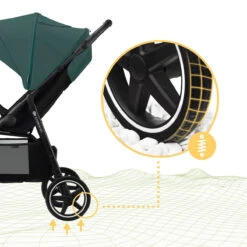 Kinderkraft Route Platinum Grey Wandelwagen KSROUT00GRY0000 17 Kinderkraft Route Platinum Grey Wandelwagen KSROUT00GRY0000 -Bekende Babyartikelen Winkel kinderkraft route wandelwagen 24