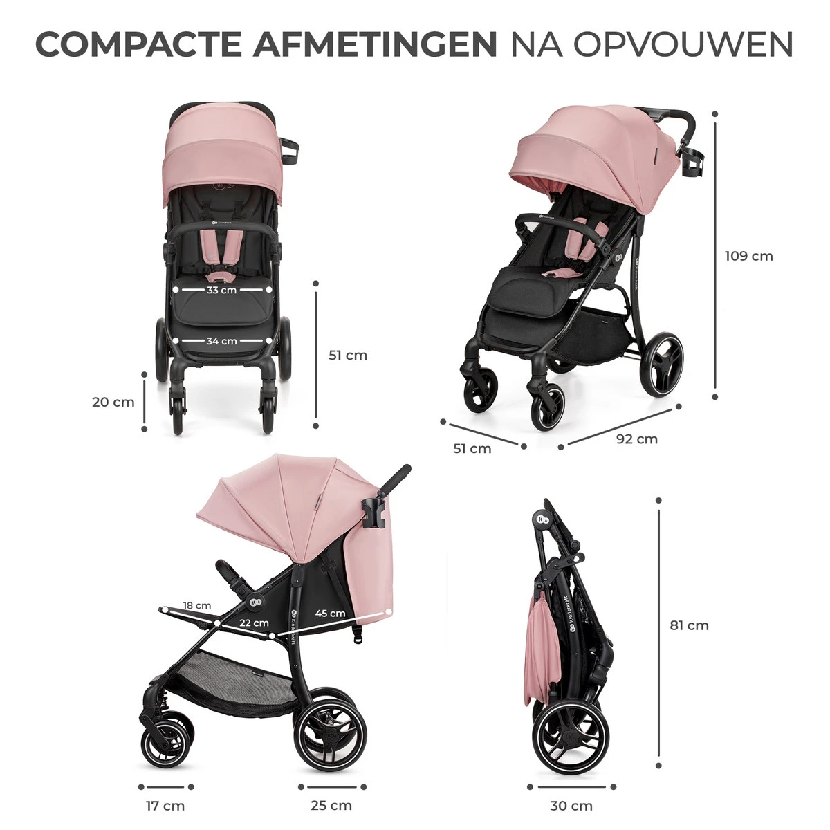 Kinderkraft Trig 2 Grey Wandelwagen KSTRIG2TGRY0000 Kinderkraft Trig 2 Grey Wandelwagen KSTRIG2TGRY0000 -Bekende Babyartikelen Winkel kinderkraft trig 2 pink wandelwagen kstrig2tpnk0000 2 1
