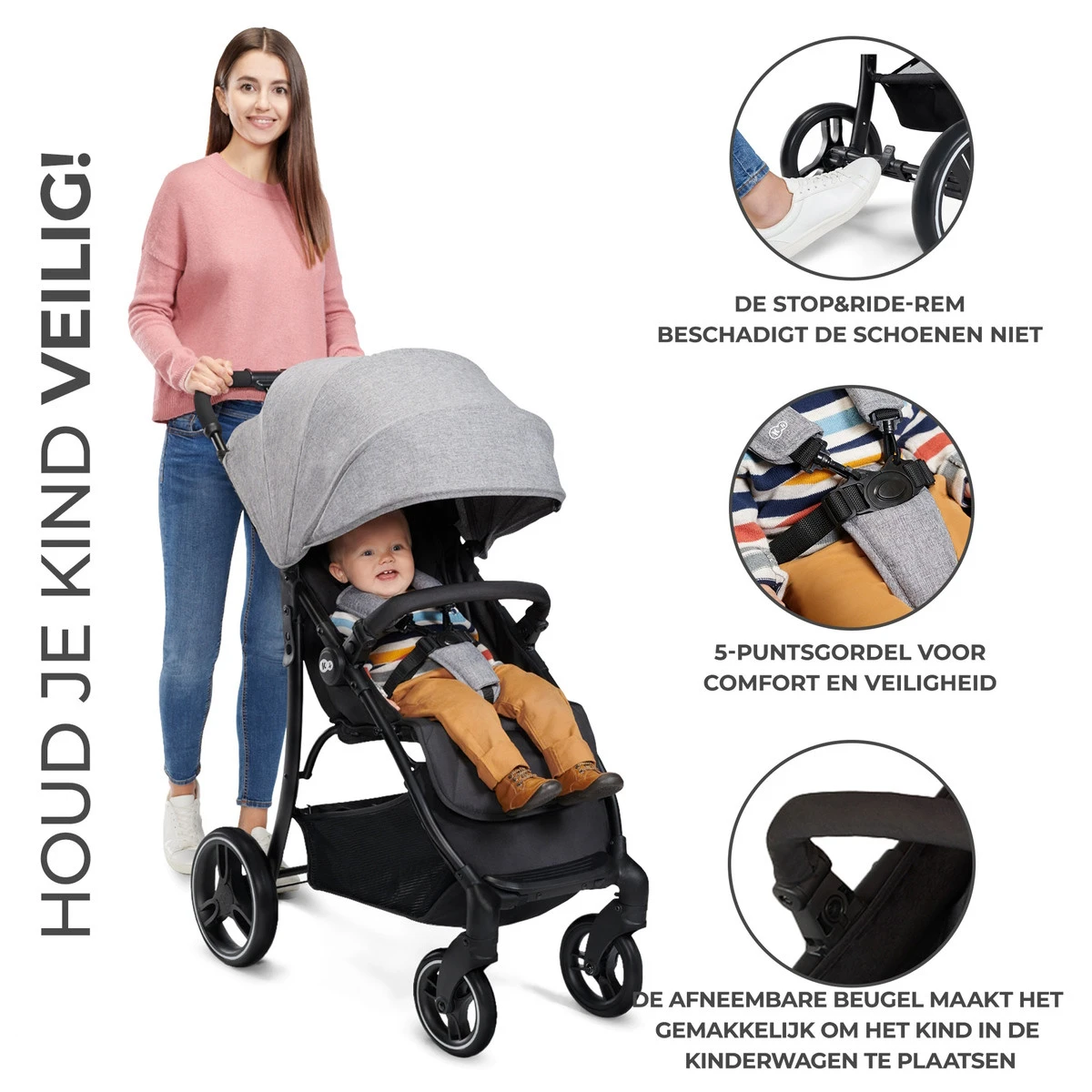 Kinderkraft Trig 2 Grey Wandelwagen KSTRIG2TGRY0000 Kinderkraft Trig 2 Grey Wandelwagen KSTRIG2TGRY0000 -Bekende Babyartikelen Winkel kinderkraft trig 2 pink wandelwagen kstrig2tpnk0000 3 1