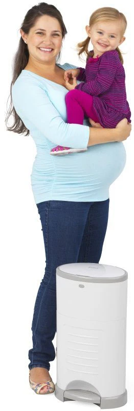 Korbell Wit Nappy Disposal System Luieremmer M250DSW Korbell Wit Nappy Disposal System Luieremmer M250DSW -Bekende Babyartikelen Winkel korbell luieremmer sfeerfoto 2