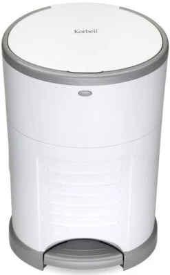 Korbell Wit Nappy Disposal System Luieremmer M250DSW 5 Korbell Wit Nappy Disposal System Luieremmer M250DSW -Bekende Babyartikelen Winkel korbell luieremmer wit 1