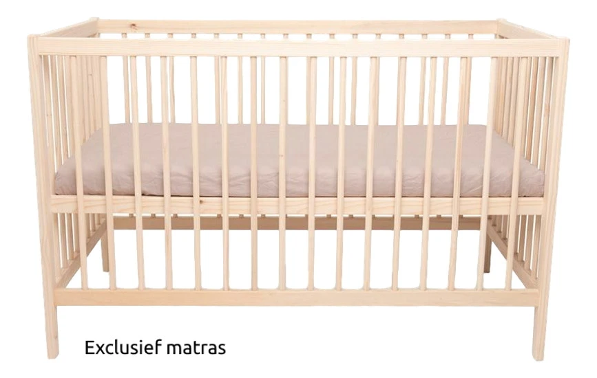 Kukka 60 x 120 cm Houten Ledikant NTR410 Kukka 60 X 120 Cm Houten Ledikant NTR410 -Bekende Babyartikelen Winkel