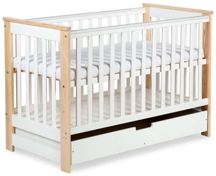 Ledikant Lieke Naturel 60x120 cm Ledikant Lieke Naturel 60x120 Cm -Bekende Babyartikelen Winkel ledikant lieke 3