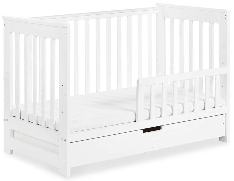 Ledikant Lieke Wit 60x120 cm Ledikant Lieke Wit 60x120 Cm -Bekende Babyartikelen Winkel